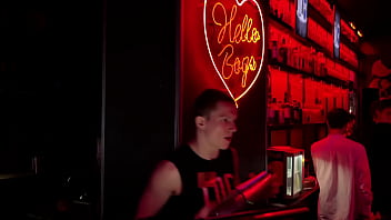Preview 1 of Hold Orgasm Hold Breath Joi - Central Station gay club guest fucks bartender for money Oliver Strelly Falcon Al - 72