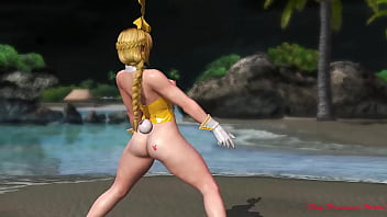 Preview 4 of Iceland Girl Xxx - MMD R18 DOA5LR Helena Dance - You Say