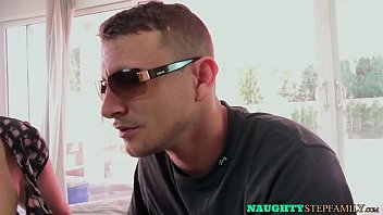 Preview 2 of Spy Hidden Massagejapanes - Cute teen stepsister Mia Grand rides stepbrothers cock