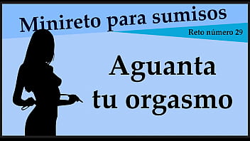 Preview 1 of Tow Minute Sex - Juego Aguanta tu orgasmo Nivel facil completo en este video