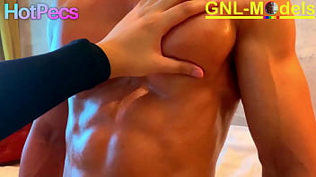 Preview 3 of No Hands Cd Cum - Hot Nipple play and muscle worship muscle Asian guy