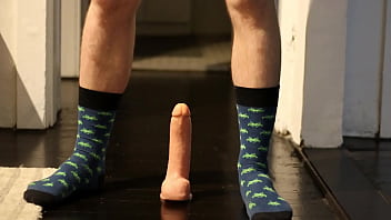 Preview 1 of Sister End Father Xxx Videohd - Huge Dildo Massive Cumshot