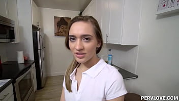 Preview 1 of Vidio Bokeb Cupi Cupita - step Brother Convinces His to Do to Him a Nasty Blowjob - Sera Ryder