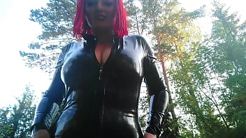 Preview 3 of Aksi Misi Malaysia - Latex Rubber Home Video Backstages in Catsuits (Arya Grander)