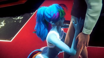Preview 3 of Fake Taxi Milf Rough - Rainbow Dash blowjob and handjob - 3D Porn