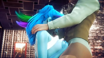 Preview 1 of Fake Taxi Milf Rough - Rainbow Dash blowjob and handjob - 3D Porn
