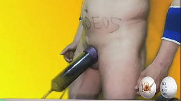Preview 3 of Sex Tow - Bomba de aire ejercicio perfecto para engruesar al consentido
