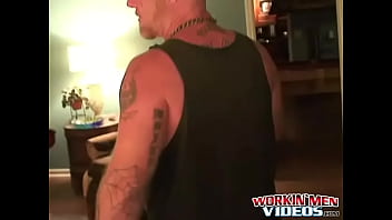 Preview 1 of Bate Sex Boy - Mature tattooed senior fucked doggystyle after hot blowjob