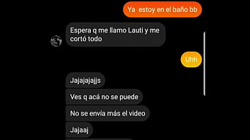 Preview 1 of Lick Milky Pussy - Mi novia me pasa v&iacute_deo con su amigo