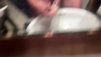 Preview 4 of Pron Wyap - Edging lots of precum  all over my messy cock