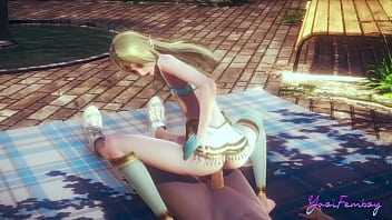 Preview 4 of Bawi 1 - Yaoi FemBoy Yuki - This priestess is DIVINE!