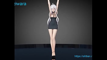Preview 1 of Tai Xem Video Lxxx - MMD R18 Cat H a k u