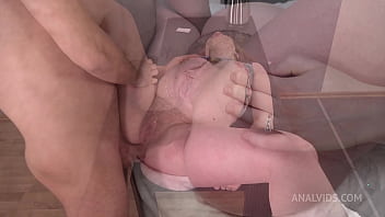 Preview 3 of Sexally - Pregnant Black Angel at 9 months - Hard Anal Fuck - Cum in Her Mouth VK048