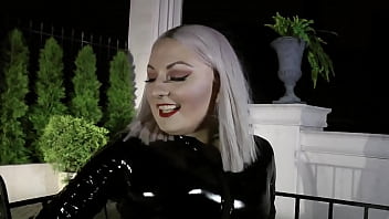 Preview 3 of Collage Girl Sex Class Room - Home Video BDSM Fetish Fun in PVC with French Maid Sissy Slut (Arya Grander)