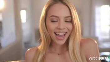 Preview 1 of Black Teen Anal Raped - Hot Petite Blonde Teen Loves Masturbating Her Shaved Pussy With Glass Dildo