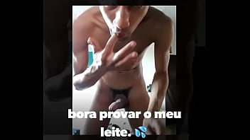 Preview 4 of Folfoto - Experimentando minha porra doce,  quem quer provar?