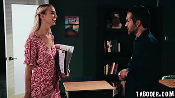 Preview 3 of Skinny Jen - Lana Sharapova is a part of the prom committee and needs to stay behind. Little did she knows that someone is happily stalking her at