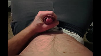 Preview 1 of Cream Pee Videos - Pumping Precum During My Foreskin Stretch Session