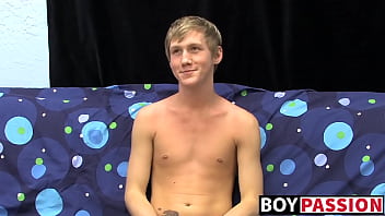 Preview 2 of Aabivasi Xxxii 99 - Skinny teenager Hayden jerks off while moaning from pleasure