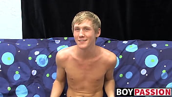 Preview 1 of Aabivasi Xxxii 99 - Skinny teenager Hayden jerks off while moaning from pleasure