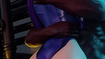 Preview 1 of Mandy Fowlers - Psylocke BBC Ahegao PMV