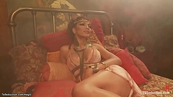 Preview 1 of Beeg Melayu Main Pncut Dalam - Big cock TS Goddess anal fucking slave