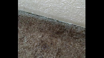 Preview 4 of Ajgt K5 - Releasing the golden stream on the carpet and the wall again