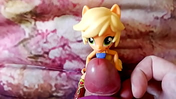 Preview 4 of Elizabeth Tan Naked - [EroNekoKun] - MLP Girl AppleJack and Egg Vibrator