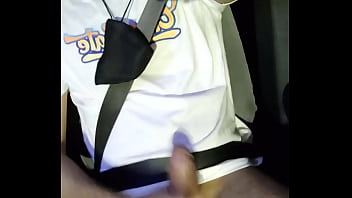 Preview 3 of Ucka Guy - Young Big Uncut Cock Latino Public Jerking Off In a Taxi On the streets of Medellin city Got caught multiple times