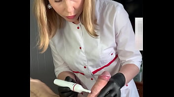 Preview 3 of Hd Mature Squirt - Russian Depilation Master SugarNadya Trimmed Her Penis And Balls Hair Before Spontaneous Ejaculation