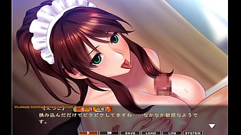 Preview 1 of Cine Nifty Guy - Maid-san to boin (game) Etsuko scene 1 English