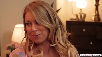 Preview 2 of 2018 New Hot Xxxx - Busty blonde milf facesits her neighbor