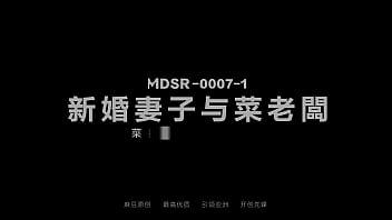 Preview 1 of Sweet Teen - ModelMedia Asia - Newlywed wife cheats on her husband in the toilet with the gruff owner of a vegetable stall