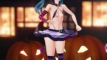 Preview 1 of Indian Sexy Blu Flim - Hatsune Miku has a good time dancing and masturbating - By [dec]