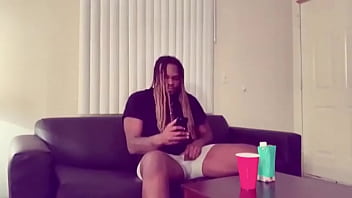 Preview 1 of User Submitted Mff - Self Pleasing Black Cock,  Cumming All Over My Couch