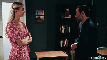 Preview 3 of Bank 1 - Creepy janitor takes advantage of well meaning teen Lana Sharapova