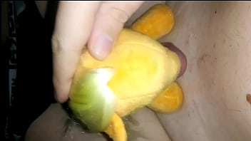 Preview 2 of Tyra Misoux Strapon - [EroNekoKun] - Story about my MLP Plush Sexslave AppleJack: Morning Milking