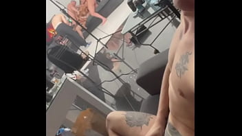 Preview 1 of My Secret With Mother - I lie down,  smoke and watch my girlfriend get fucked very hard by 2 dicks in the ass at once and in the mouth Monika Fox Oliver Strelly Falcon Al Tommy Gold Olivertrunk Vincent Vega Official - 1.60