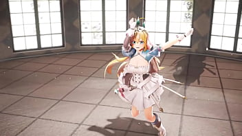 Preview 2 of Babi Sec - MMD R18 Princess Connect