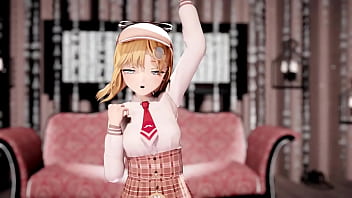Preview 2 of Jayden Lee Keras - MMD R18 watson amelia Lap Tap Love