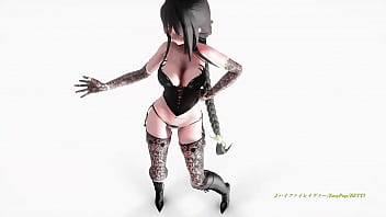Preview 1 of Allie Haze Shaved - 【MMD EX】H i - F i Raver Kangxi