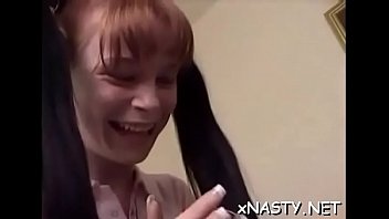 Preview 1 of Bf Video Hot Open - Exquisite brunette Vikki dazzles with crazy sucking