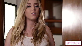 Preview 1 of Goldie Rush New - Pregnant blonde pussy licked by mums bff