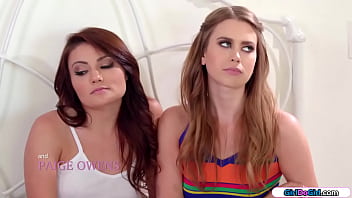 Preview 1 of 3 Gpking3 - Girlfriends seduce and licking teen bff