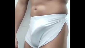 Preview 4 of Hot Sex Chaba Sabah Algeria - Novinho gostos&atilde_o Testando cuecas da china de pau duro
