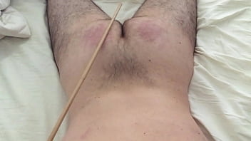 Preview 1 of Xxxxxxxxx Wwwwwwwx - Ass warming with cane