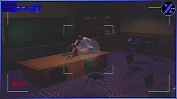Preview 2 of Girlsdocam Webcam - Teacher Lilly Vanilli Fucks in the classroom with a bad guy