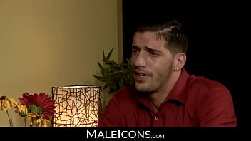 Preview 1 of Swinger Mexi - MaleIcons.com - Sexy Ty sucks and licks muscled Davey&#039_s uncut and big penis with excitement