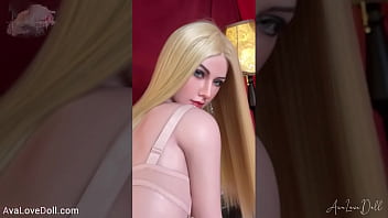 Preview 1 of Mom Myfriend - Hot Blonde Whore Rozanne Make Your Cock Hard Starpery Doll 167cm