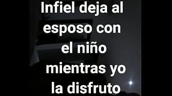 Preview 1 of Maddy Orreleiy - infiel gozando mientras su esposo cuida el